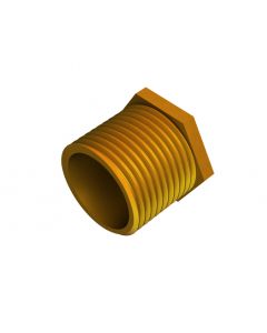 32mm Male Brass Bush: Long