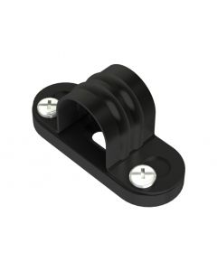 20mm Fire Resistant Spacer Bar Saddle: Black