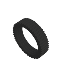 25mm PVC Lockring: Black