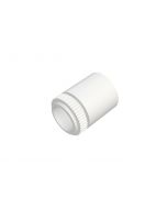 25mm PVC Conduit Male Adaptor: White