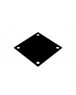100 x 100mm (4 x 4") Square Rubber Gasket