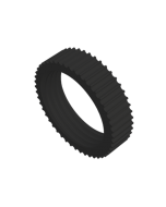 20mm PVC Lockring: Black